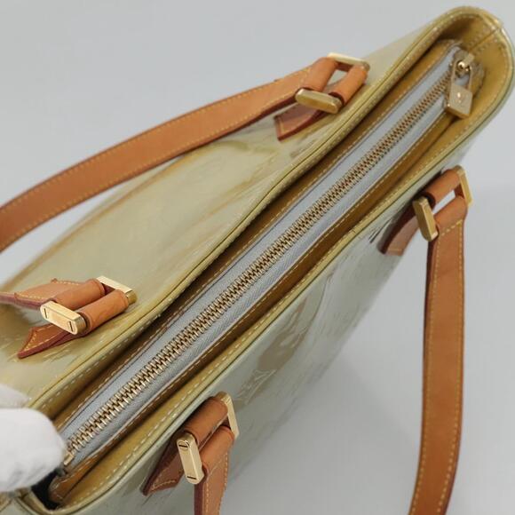 LOUIS VUITTON Monogram Vernis Houston Hand Bag Gris M91053 - Picture 6 of 12